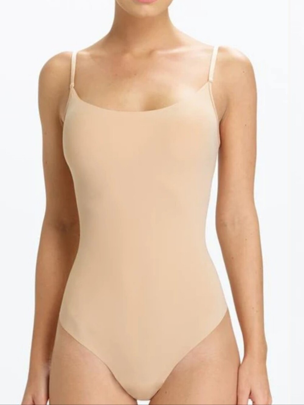 Commando Cami Style Scoop Neck Thong Bodysuit Size Small/medium NWT